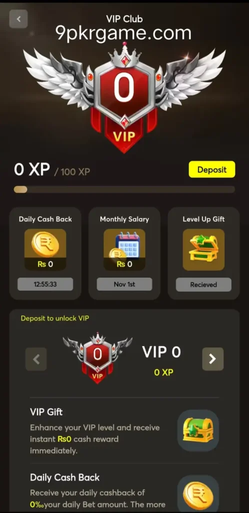 9PKR Download app